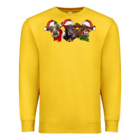 Lemon christmas heifers Premium Sweatshirt - LillyAllenDesigns