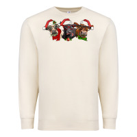 Sandshell christmas heifers Premium Sweatshirt - LillyAllenDesigns