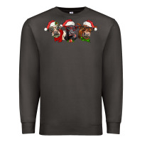 Smoke christmas heifers Premium Sweatshirt - LillyAllenDesigns