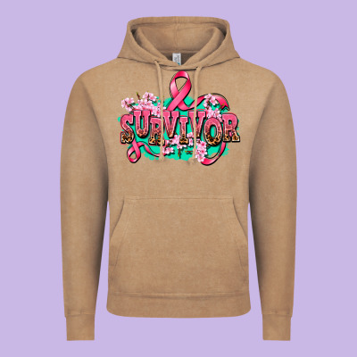 Survivor Vintage Hoodie Designed By Adodesignshop