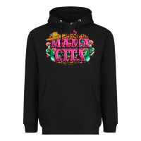 Black vibrant fiesta typography Heavyweight Hoodie - LillyAllenDesigns