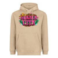 Mushroom vibrant fiesta typography Heavyweight Hoodie - LillyAllenDesigns