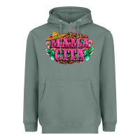 Sage vibrant fiesta typography Heavyweight Hoodie - LillyAllenDesigns