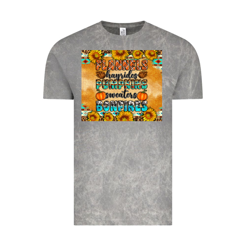 Flannes Hayrides Sweaters Bonfires Vintage Tee by Artiststas | Teevron