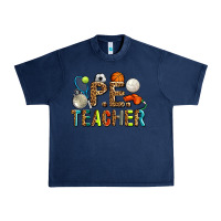 Navy pe teacher Urban Heavy Tee - AdoDesignShop