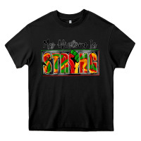 Black my history is strong Heavy Core Tee - Zillion Design Studio