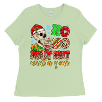 Matcha ho ho holy shit what a year Ladies Tee - MaliasSmallBusiness