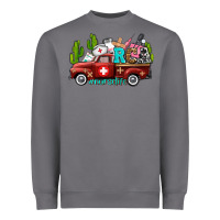 Storm rca nurse truck with cactus Heavyweight Sweatshirt - AdoDesignShop