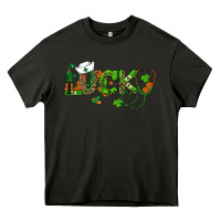 Asphalt st patricks day lucky nurse Heavy Core Tee - RanaPortraitStore