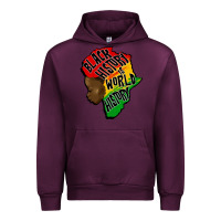 Mauve Wine black history is world history Urban Hoodie - CowGirlArtShop
