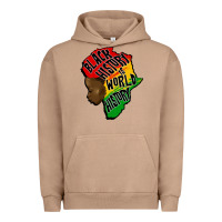 Pigment Burro black history is world history Urban Hoodie - CowGirlArtShop