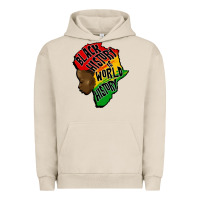 Pigment French Oak black history is world history Urban Hoodie - CowGirlArtShop