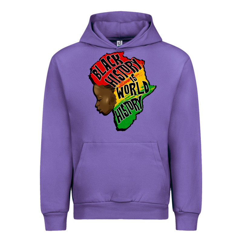 Black History Is World History Urban Hoodie by CowGirlArtShop | Teevron
