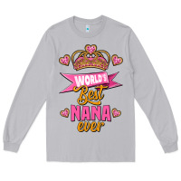 Moon Dust world's best nana ever Long Sleeve Tee - Jasminsmagicworld