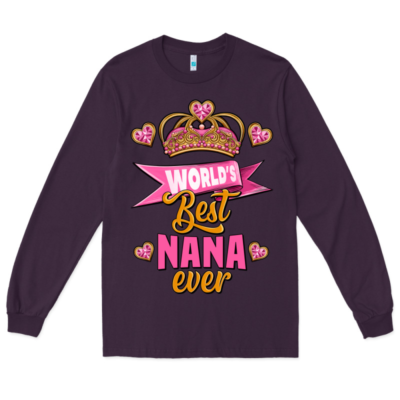 World's Best Nana Ever Long Sleeve Tee by Jasminsmagicworld | Teevron