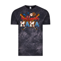 Cloud Black ballpark mama Vintage Tee - AdoDesignShop