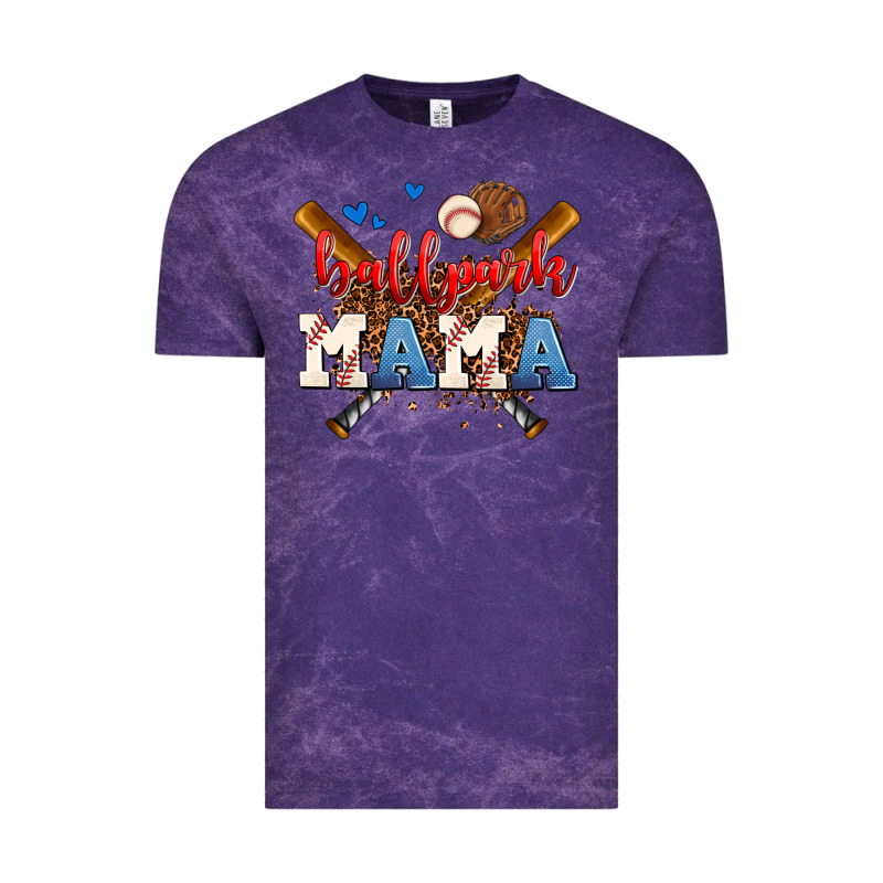 Ballpark Mama Vintage Tee by AdoDesignShop | Teevron