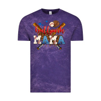 Cloud Purple ballpark mama Vintage Tee - AdoDesignShop