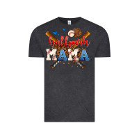Vintage Black ballpark mama Vintage Tee - AdoDesignShop