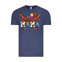 Vintage Denim ballpark mama Vintage Tee - AdoDesignShop