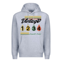 Heather Grey Born In 1976 Premium Hoodie - Bettercallsaul
