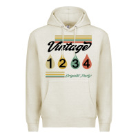 Oatmeal Heather Born In 1976 Premium Hoodie - Bettercallsaul