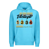 Ocean Blue Born In 1976 Premium Hoodie - Bettercallsaul