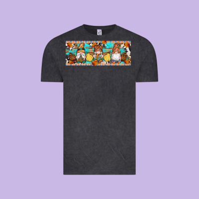 Fall Gnomes Vintage Tee Designed By Artiststas