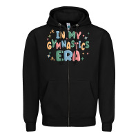 Black in my gymnastics era Zipper Hoodie - MaliasSmallBusiness