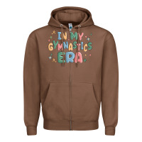 Chestnut in my gymnastics era Zipper Hoodie - MaliasSmallBusiness