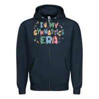 Navy in my gymnastics era Zipper Hoodie - MaliasSmallBusiness