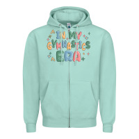 Seafoam in my gymnastics era Zipper Hoodie - MaliasSmallBusiness