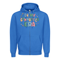 True Royal in my gymnastics era Zipper Hoodie - MaliasSmallBusiness