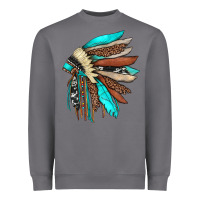 Storm indian headdress Heavyweight Sweatshirt - JahusDesignShop