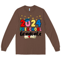 Chestnut 2024 preschool graduate Long Sleeve Tee - JahusDesignShop