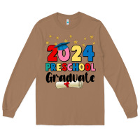 Toasted Coconut 2024 preschool graduate Long Sleeve Tee - JahusDesignShop