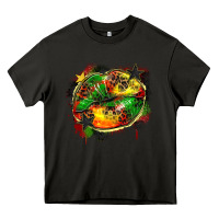 Asphalt juneteenth lips Heavy Core Tee - Zillion Design Studio
