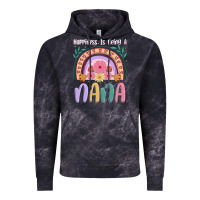 Cloud Black happiness is being a nana Vintage Hoodie - JahusDesignShop