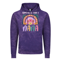 Cloud Purple happiness is being a nana Vintage Hoodie - JahusDesignShop