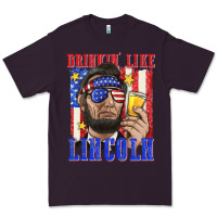 Plum drinking like lincoln Premium Tee - texasbilliewilder
