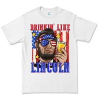 White drinking like lincoln Premium Tee - texasbilliewilder