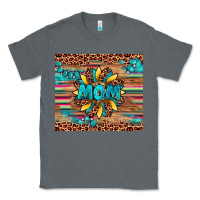 Charcoal Heather sunflower mom Classic Tee - Artiststas