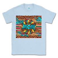Dusty Blue sunflower mom Classic Tee - Artiststas