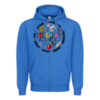True Royal teachers aide Zipper Hoodie - MaliasSmallBusiness