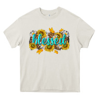 Cream blessed tbw Heavy Core Tee - texasbilliewilder