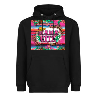 Black mama cita cactus serape Heavyweight Hoodie - LillyAllenDesigns