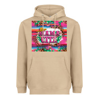 Mushroom mama cita cactus serape Heavyweight Hoodie - LillyAllenDesigns
