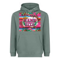 Sage mama cita cactus serape Heavyweight Hoodie - LillyAllenDesigns