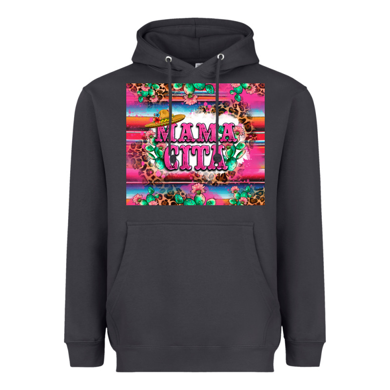Mama Cita Cactus Serape Heavyweight Hoodie by LillyAllenDesigns | Teevron