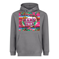Storm mama cita cactus serape Heavyweight Hoodie - LillyAllenDesigns